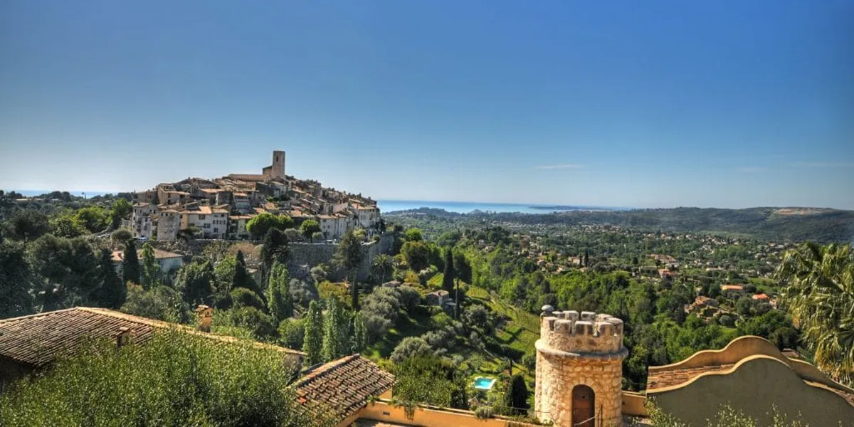 Paysage de  Arrière-Pays Côte d'Azur