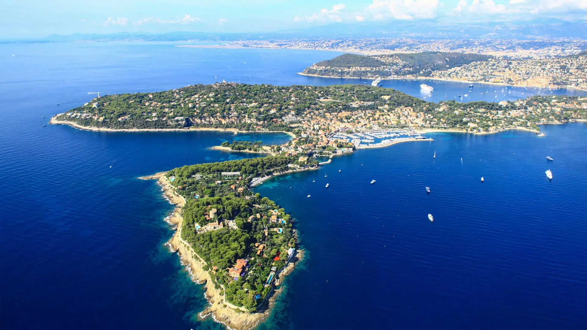Paysage de  Saint-Jean-Cap-Ferrat