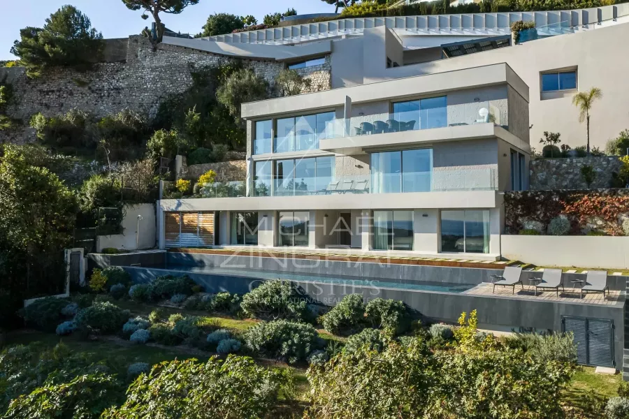Villefranche-sur-Mer - Luxueuse villa contemporaine avec vue mer spectaculaire - 1