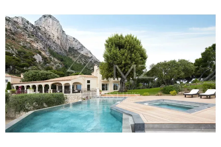 Cap-d'Ail - Villa contemporaine avec vue mer panoramique - 1