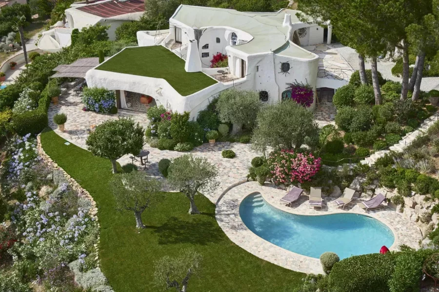 Proche Mougins - Domaine sécurisé, vue panoramique - 6 chambres - 2