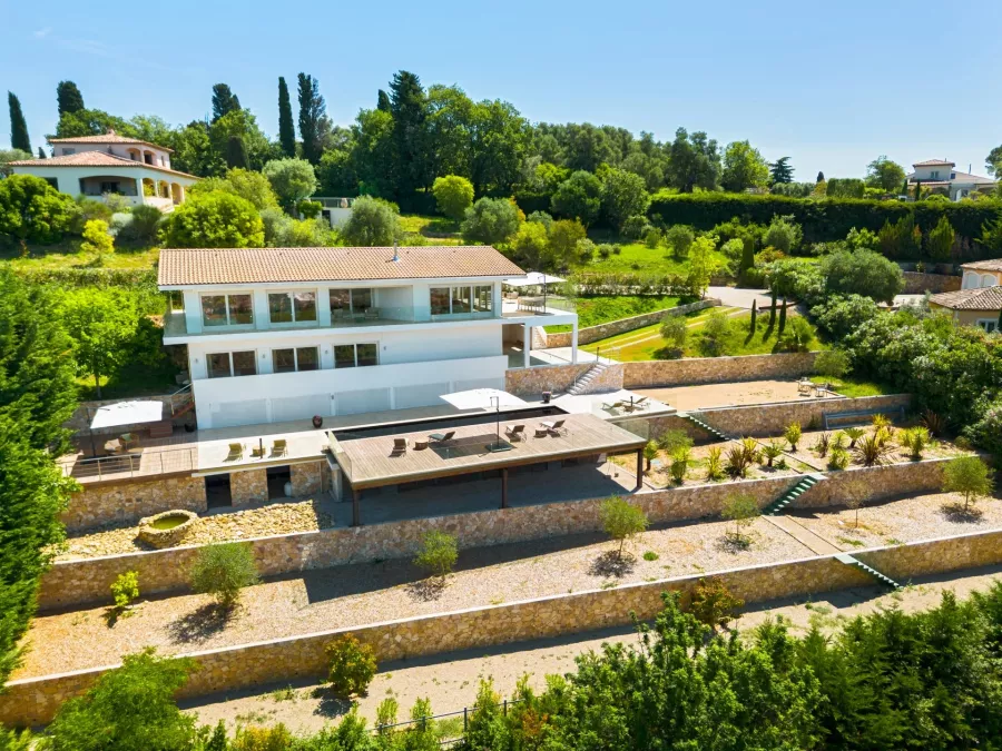 Proche Valbonne - Villa contemporaine avec vue panoramique - 4 chambres - 1