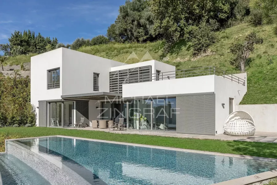 Nice - Gairaut - Villa contemporaine avec vue mer - 2