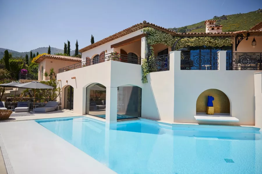 Tourrettes-sur-Loup - Villa provençale avec vue mer panoramique - 8 chambres - 1