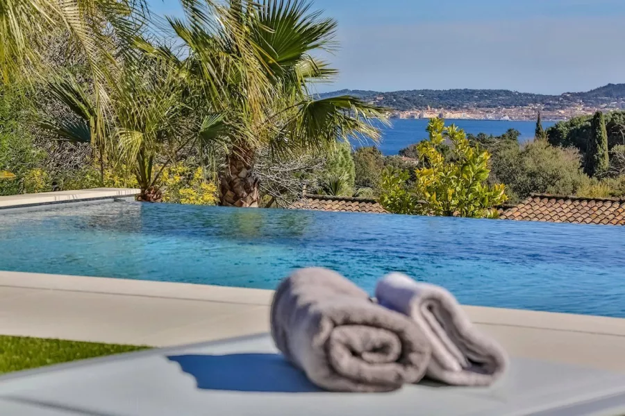 Grimaud - Beauvallon - Vue mer panoramique - 2